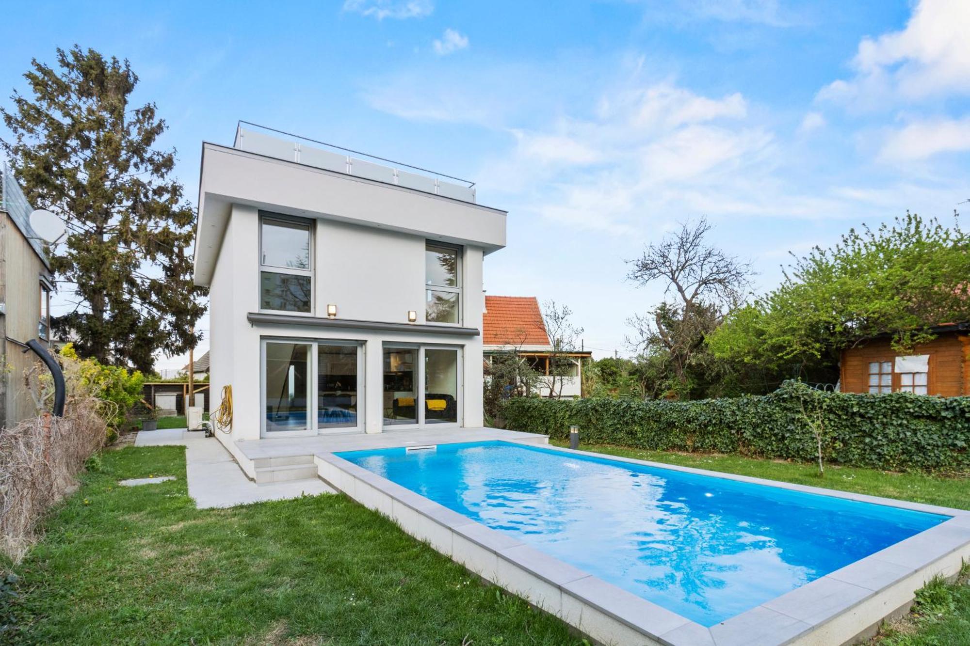 Villa Jaeger Mit Pool In Wien Eksteriør billede