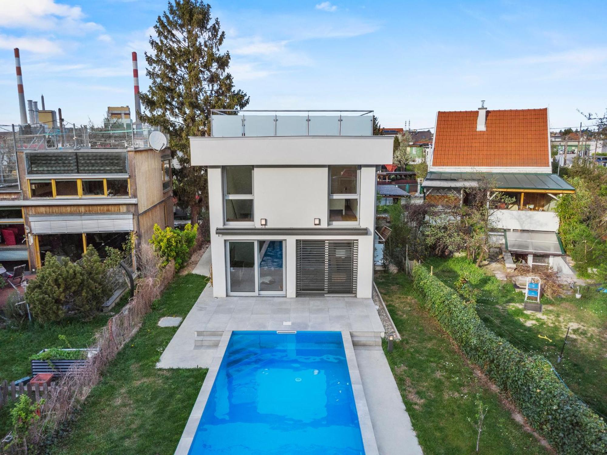 Villa Jaeger Mit Pool In Wien Eksteriør billede